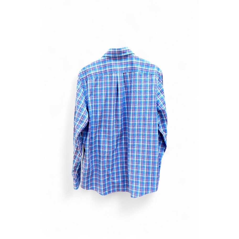 Vineyard Vines Men's Classic Fit‎ Murray Plaid Performance Button Down Shirt M - Picture 13 of 13